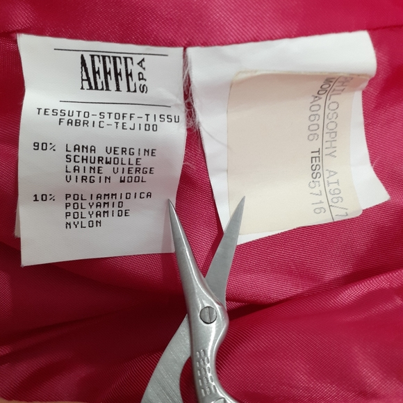 Philosophy By Alberta Ferretti Pink Coat - Picture 10 of 10